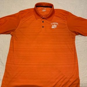 Champion Clemson Tigers Polo, Size Large